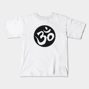 Sacred Spiritual Awakening Om Symbol Kids T-Shirt